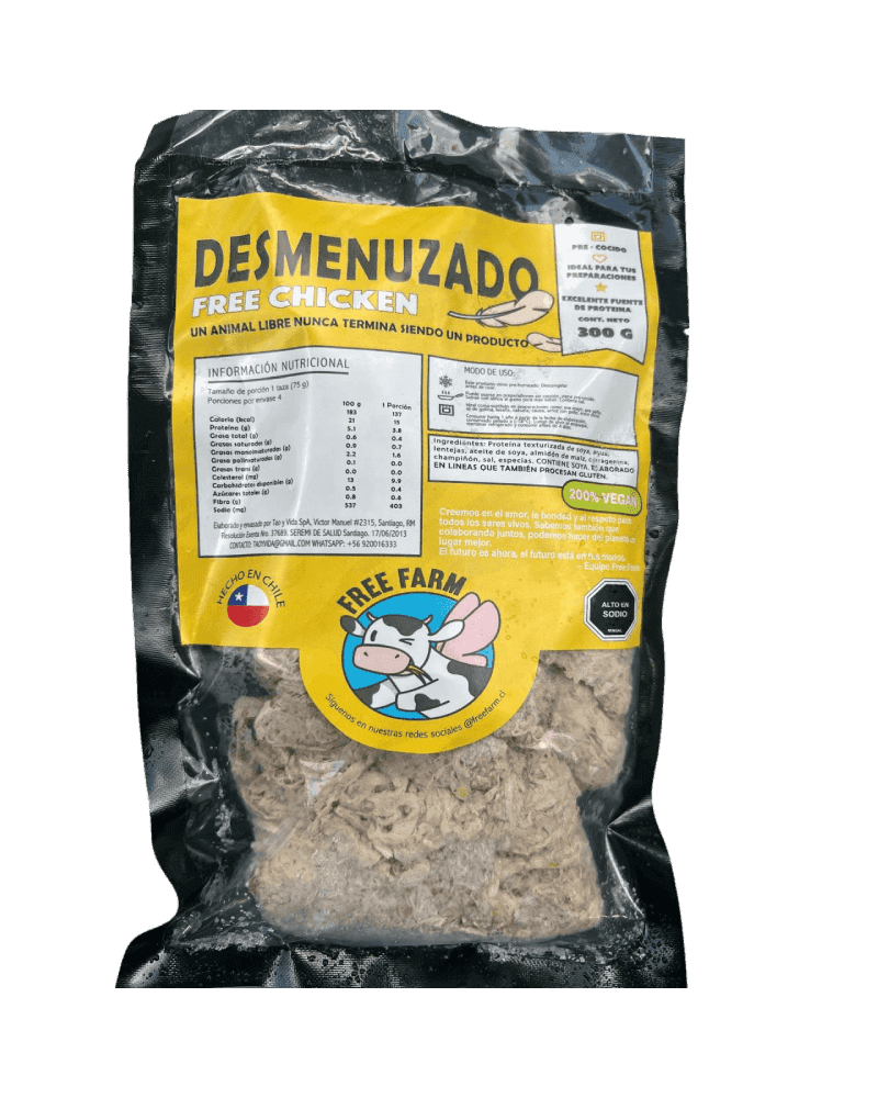 Free Chicken Desmenuzado 300g – TaoVeg