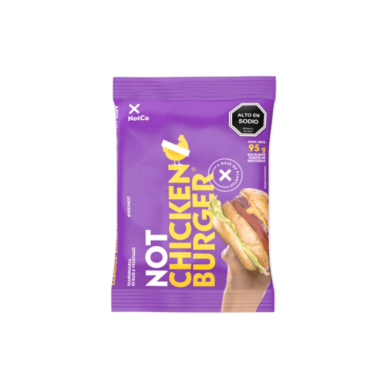 Not Chicken Burger 95g – Not Co