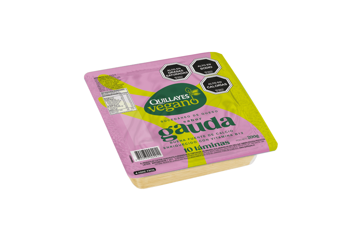 Queso Gauda Vegano 200g – Quillayes