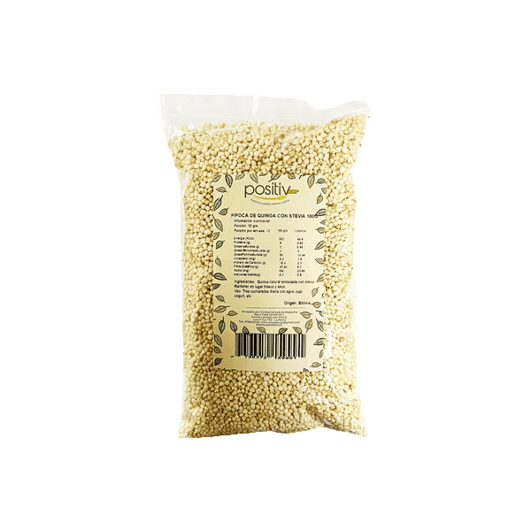 Pipoca de Quinoa con Stevia 100g – Positiv