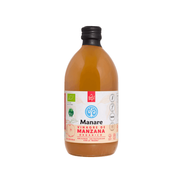 Vinagre Manzana 500mL Orgánico – Manare