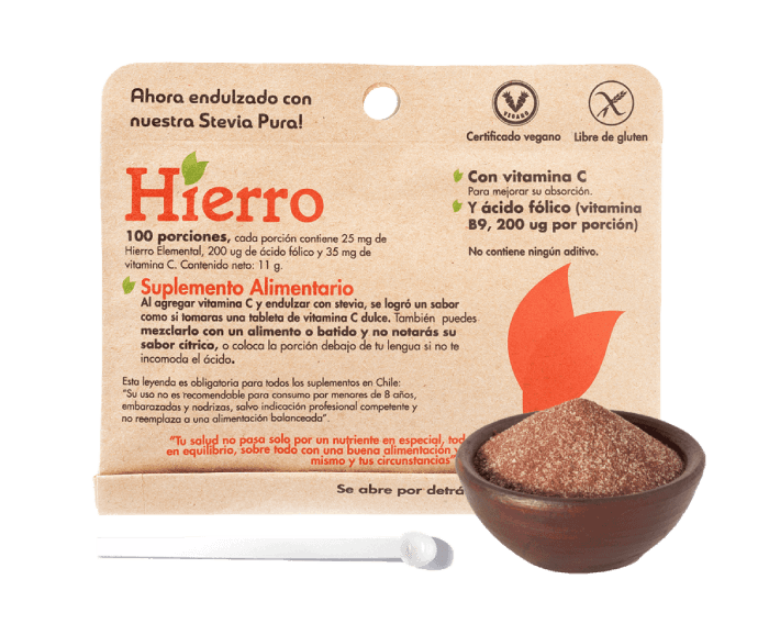 Hierro en Polvo – Dulzura Natural