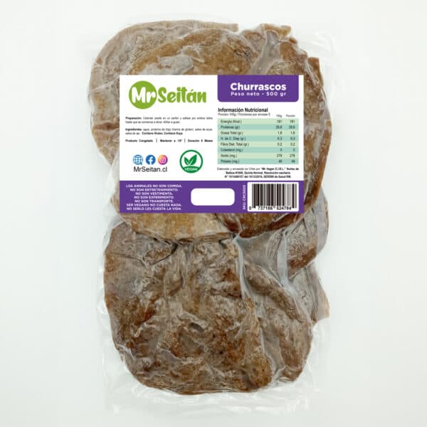 Seitán Churrasco 500g – Mr. Seitán