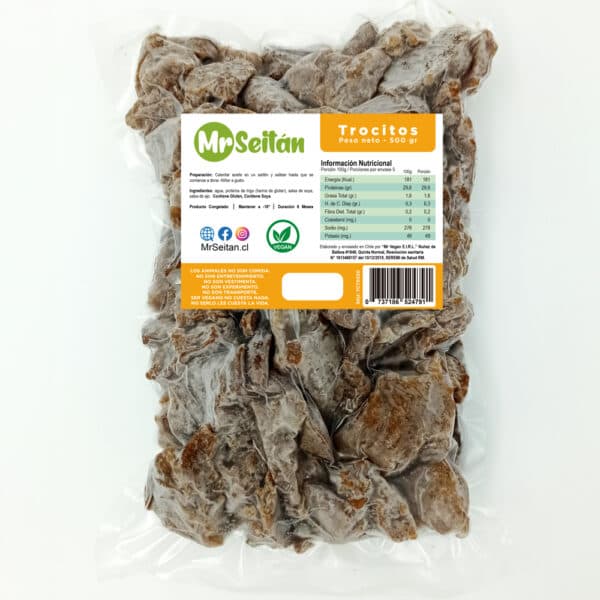 Seitán Trocitos 500g – Mr. Seitán