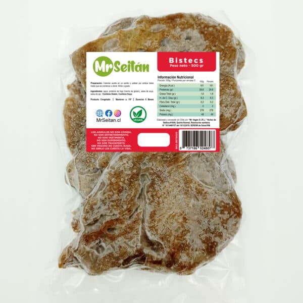 Seitán Bistec 500g – Mr. Seitán
