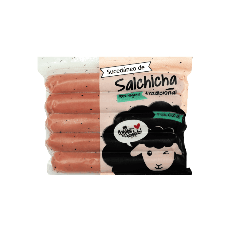 Salchicha Tradicional 200g – No Vives de Ensalada