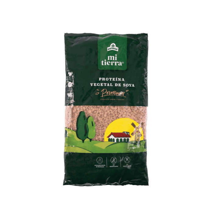Proteína Vegetal de Soya fina 300g – Mi Tierra