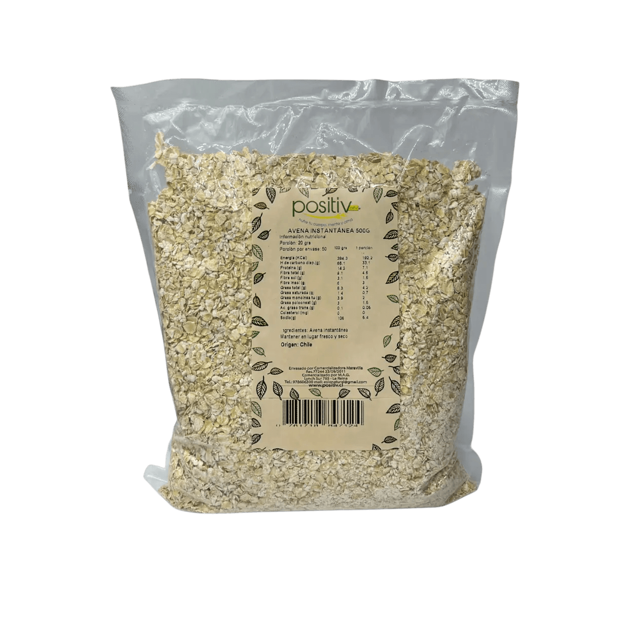 Avena Instantánea 500g – Positiv