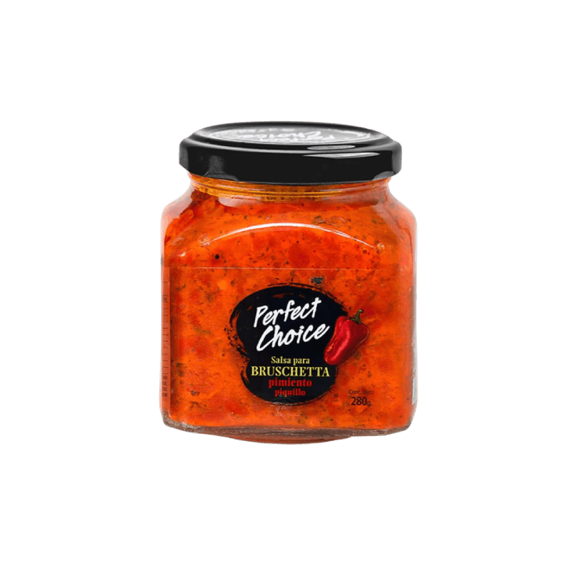 Salsa Bruscheta Pimiento piquillo 280g – Perfect Choice