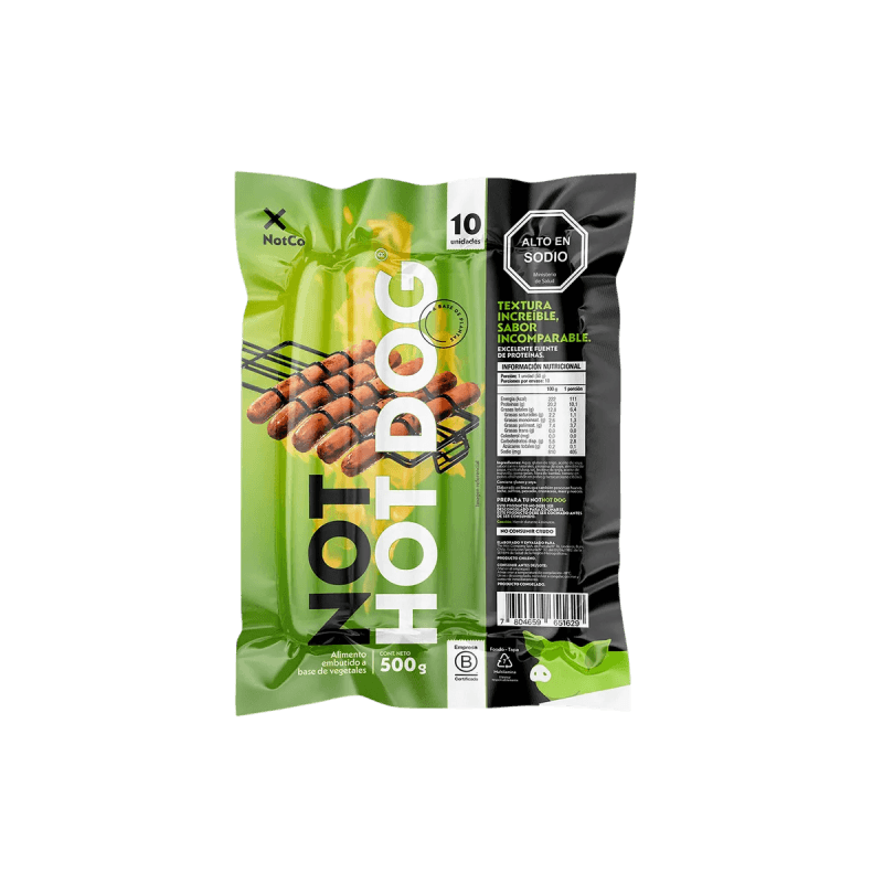 Not Hot Dog 500g (10 unidades)- NotCo