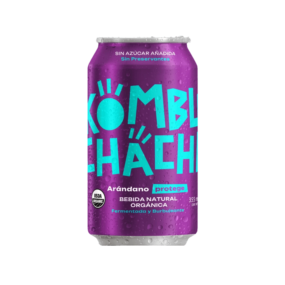 Kombucha Zero Arandano 355 mL – Kombuchacha