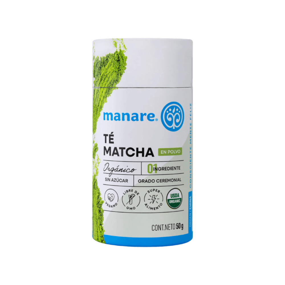 Té Matcha Orgánico en polvo 50g – Manare