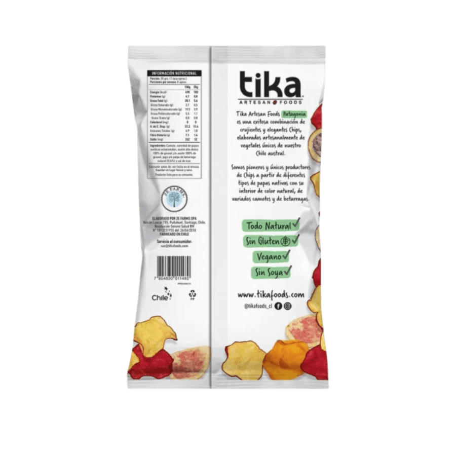 Snack Tika Patagonia 150g – Tika