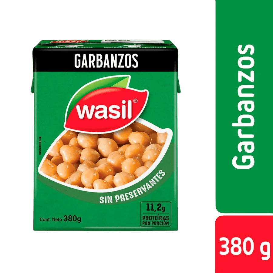 Garbanzos 380g – Wasil