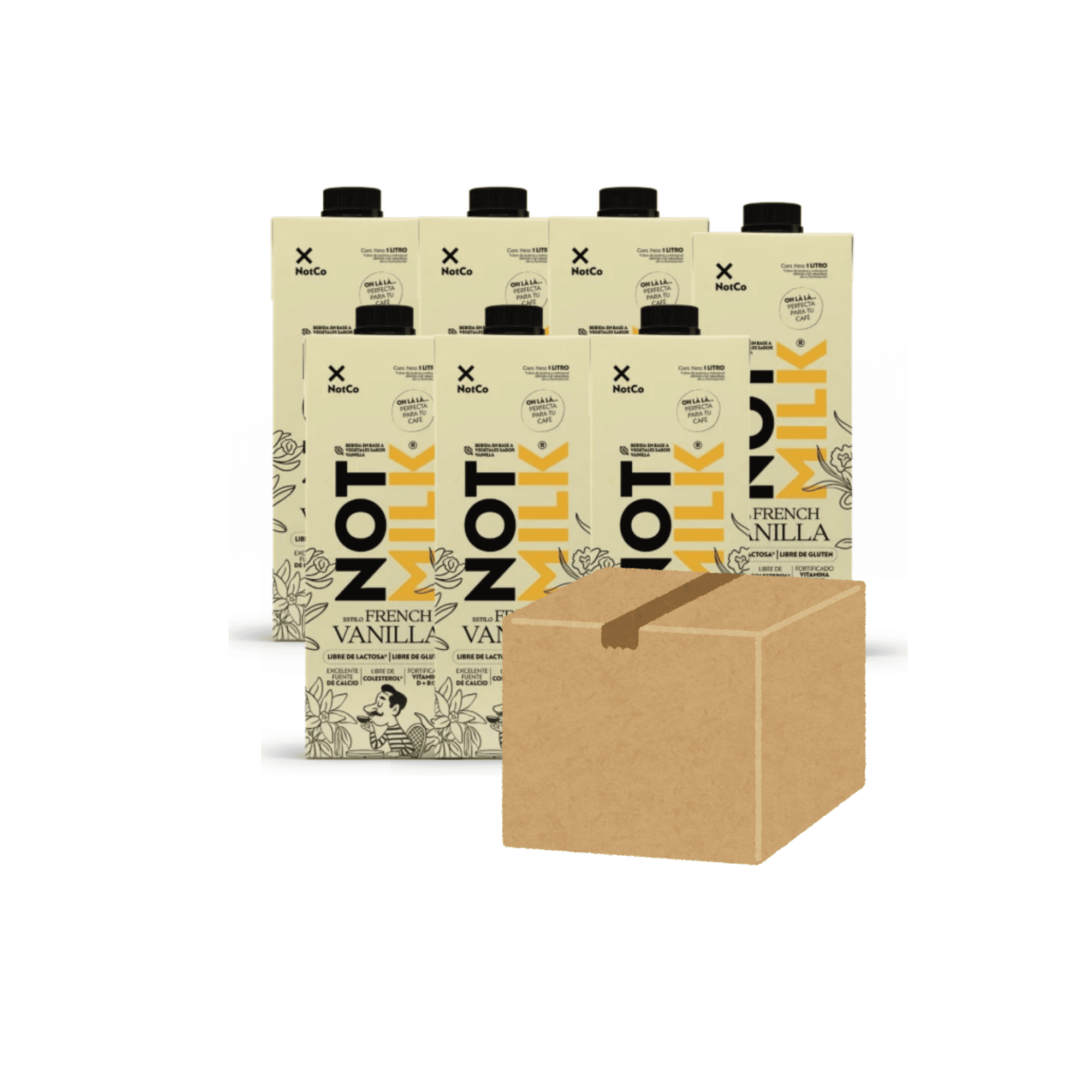 Caja 12 Unidades Not Milk Vainilla 1L – Not Co