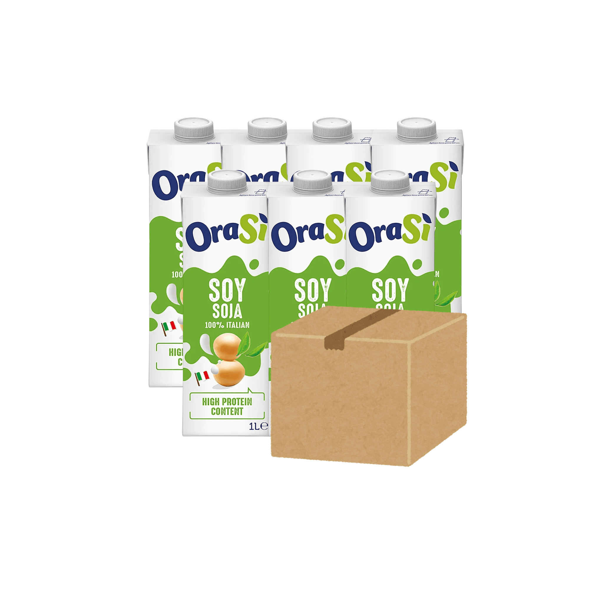 Caja 12 Unidades Bebida de Soya 1L – Orasi