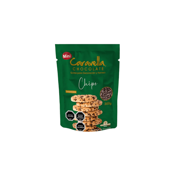 Cobertura Chocolate Chips 300g – Caravella