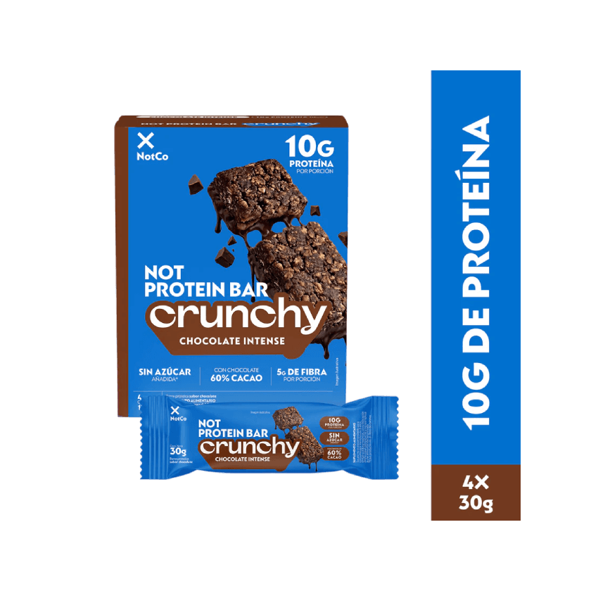 Not Protein Bar Crunchy Chocolate 120g – NotCo