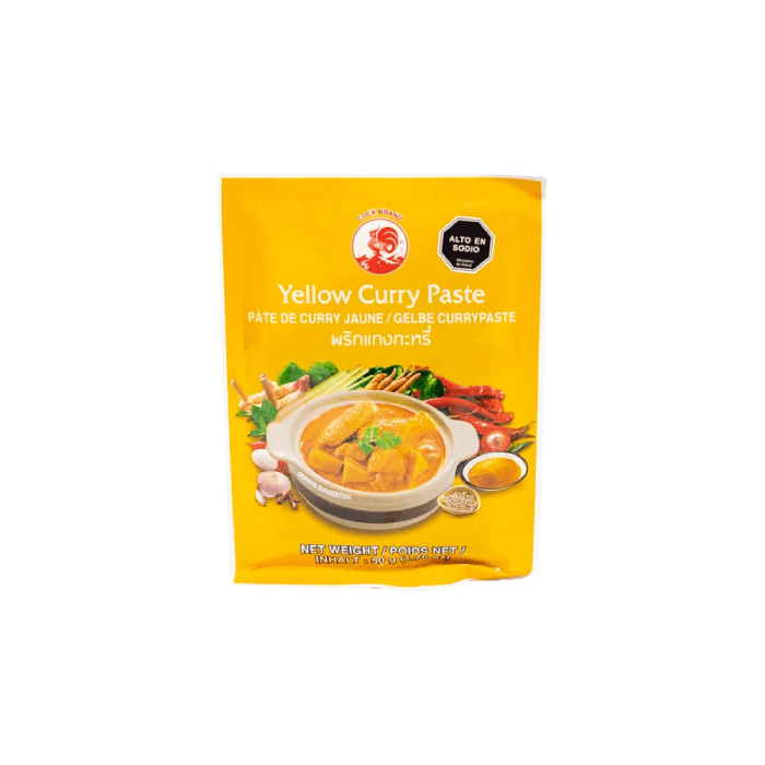 Pasta de Curry Amarillo 50g – Cock Brand