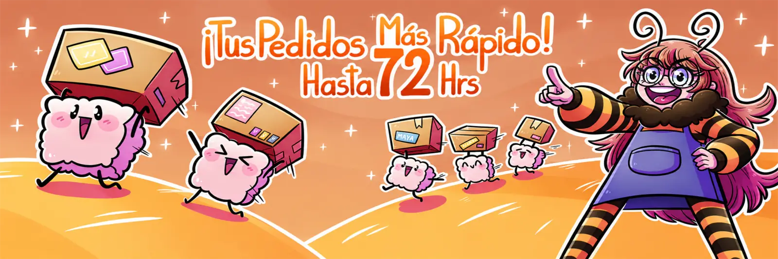 Pedidos rápidos de productos veganos en Carrito de Maya con despacho hasta 72 horas